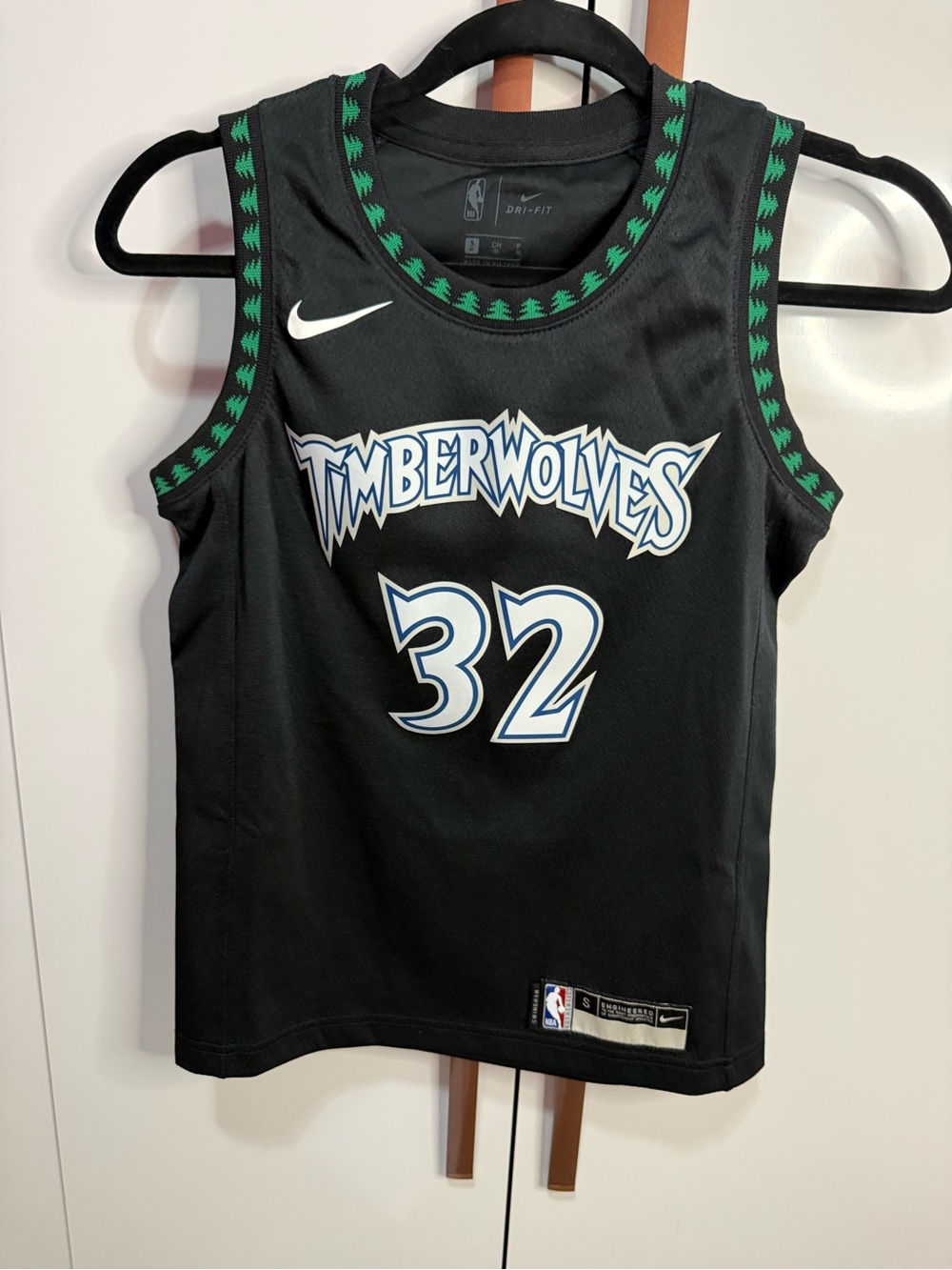 NBA Timberwolves Towns #33 Youth Basketball Jersey